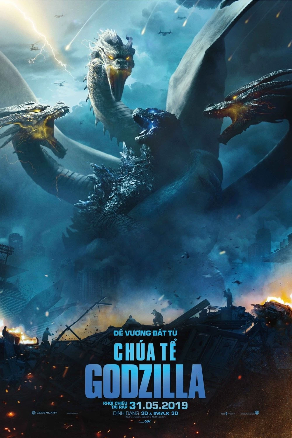 Chúa Tể Godzilla: Đế Vương Bất Tử - Godzilla: King of the Monsters
